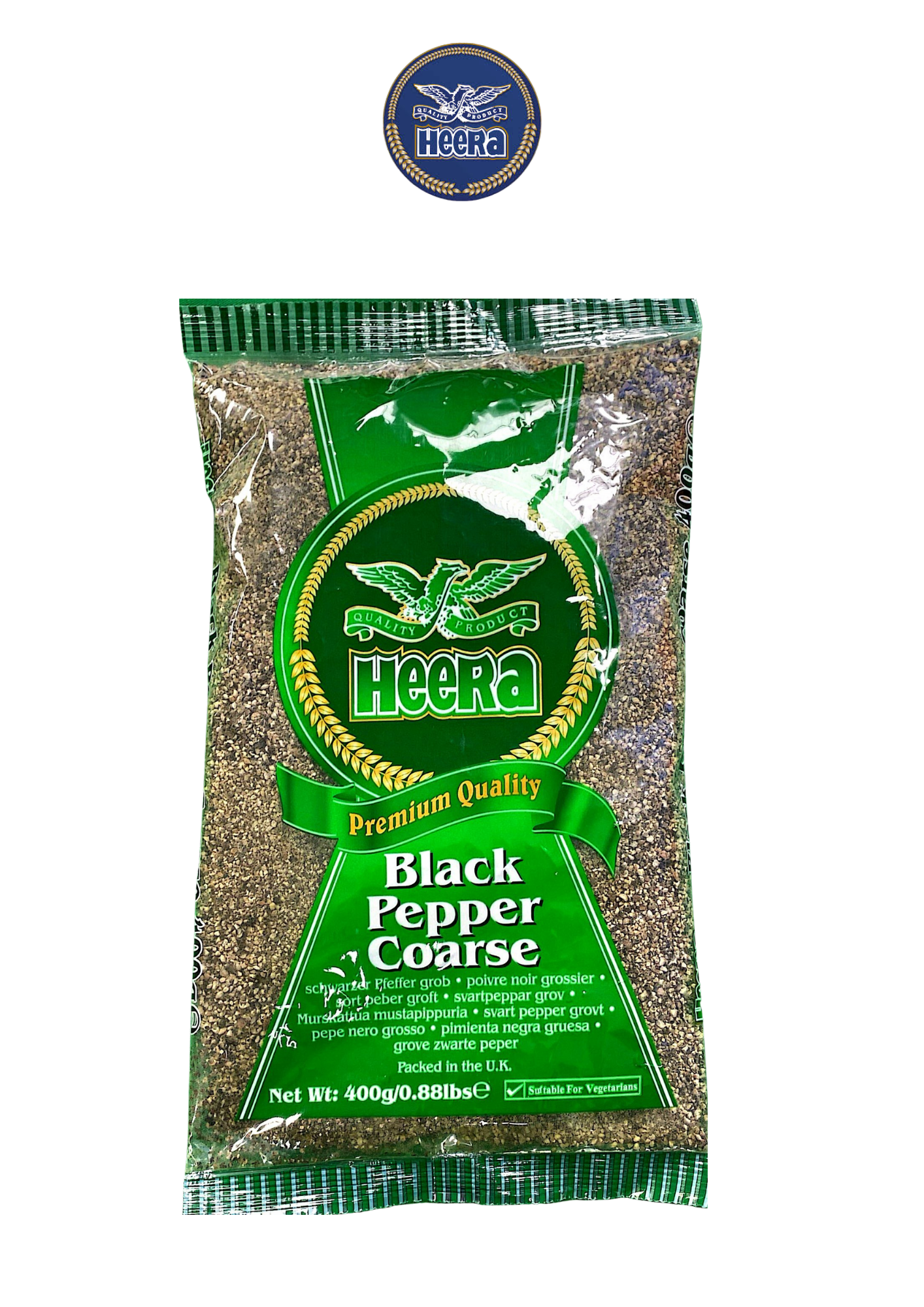 Heera Black pepper Powder Coarse 400g