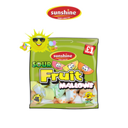 Sunshine Sour Fruit Mallows 120g