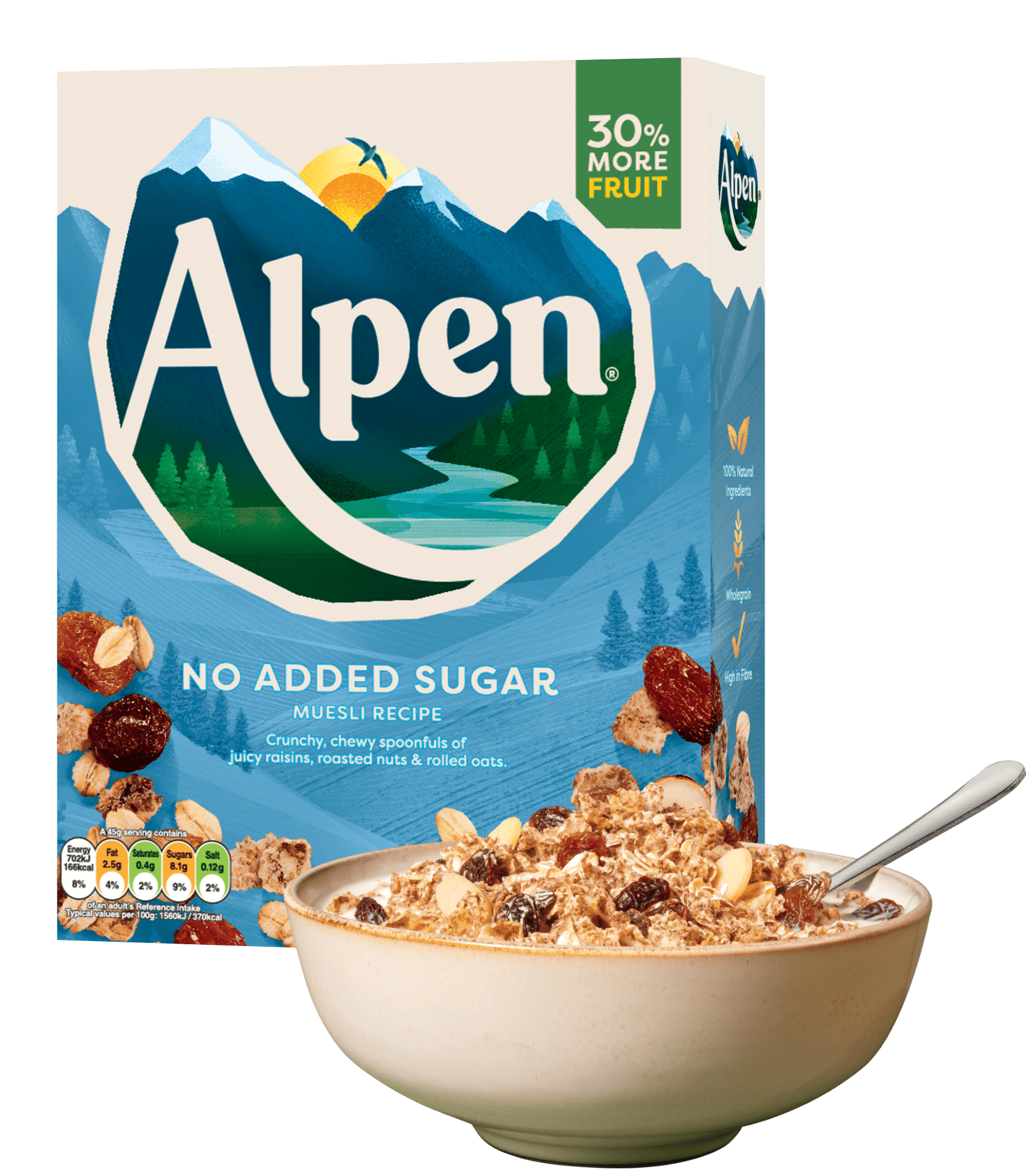 Alpen No Added Sugar Muesli 550g