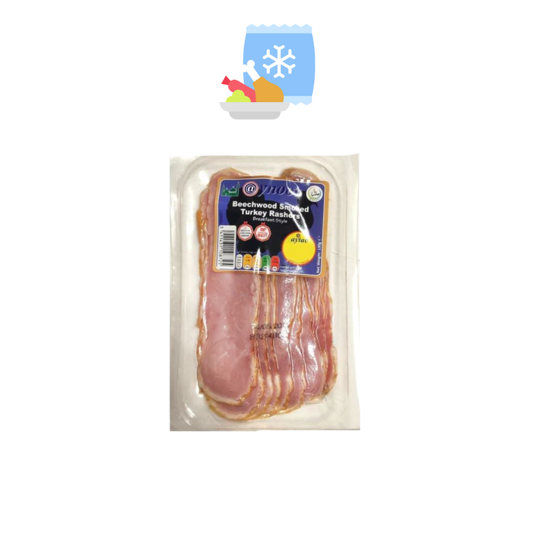 Aynoor Sliced Smoked Turkey Rashers Breast (130G)