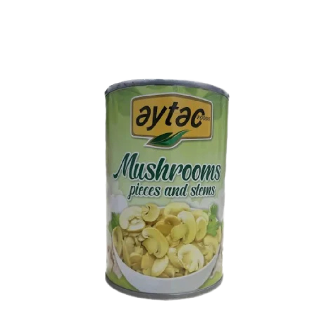Aytac Canned Mushroom Pieces and Stems – 284g
