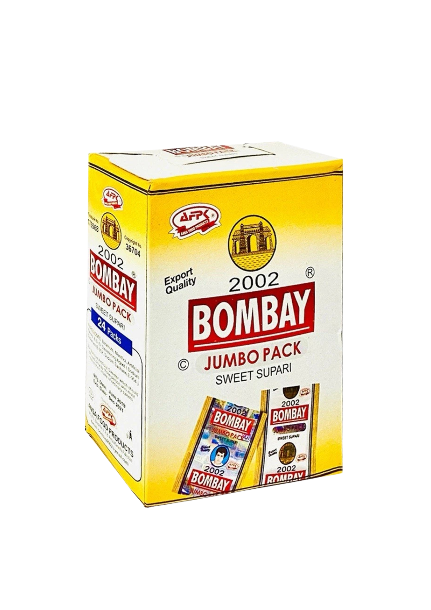 Bombay 2002 sweet Jumbo pack - 48 sachets