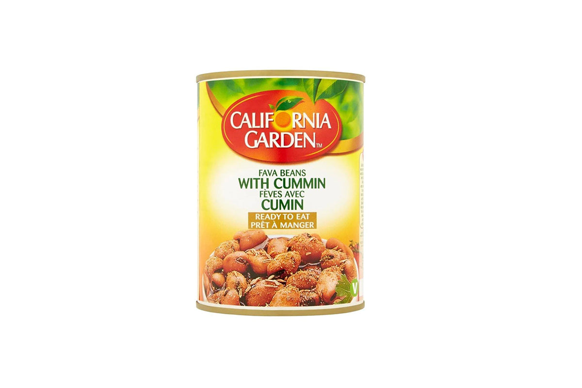 California Garden Tin Food - California Garden Fava Beans With Cumin
