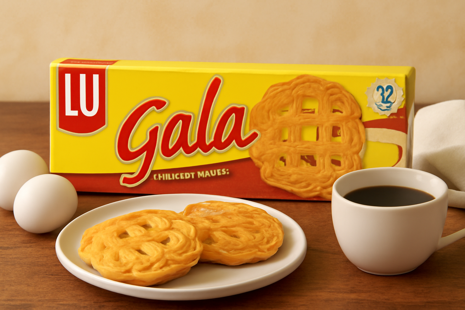 Gala Egg Biscuits 112g