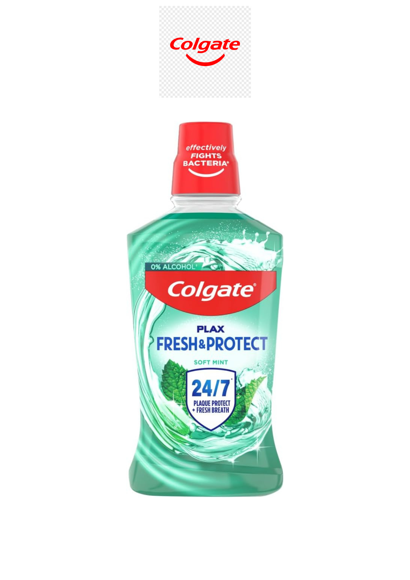 Colgate Plax Soft Mint Alcohol Free Mouthwash