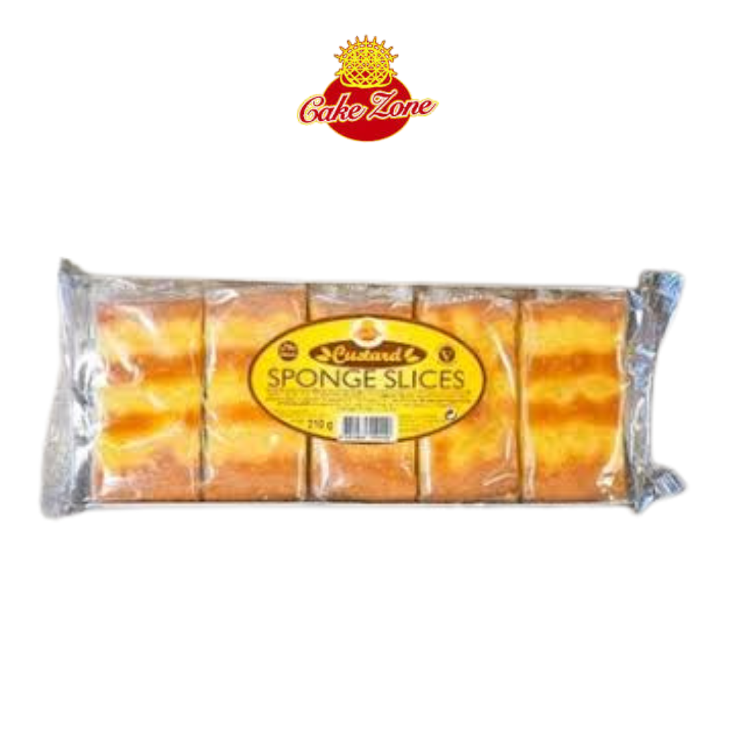 Cake Zone Custard Sponge Slice 210g