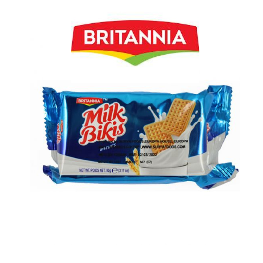 Britannia Milk Bikis Biscuits – 90g
