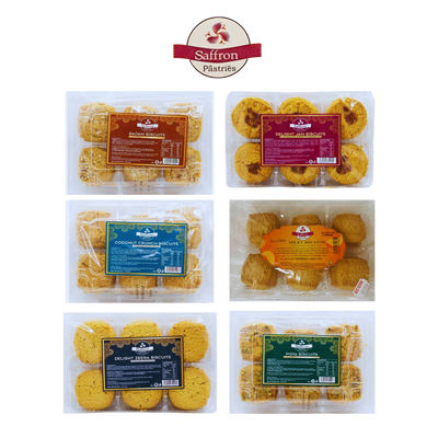 Saffron Delight Biscuits (Multiple Flavours)