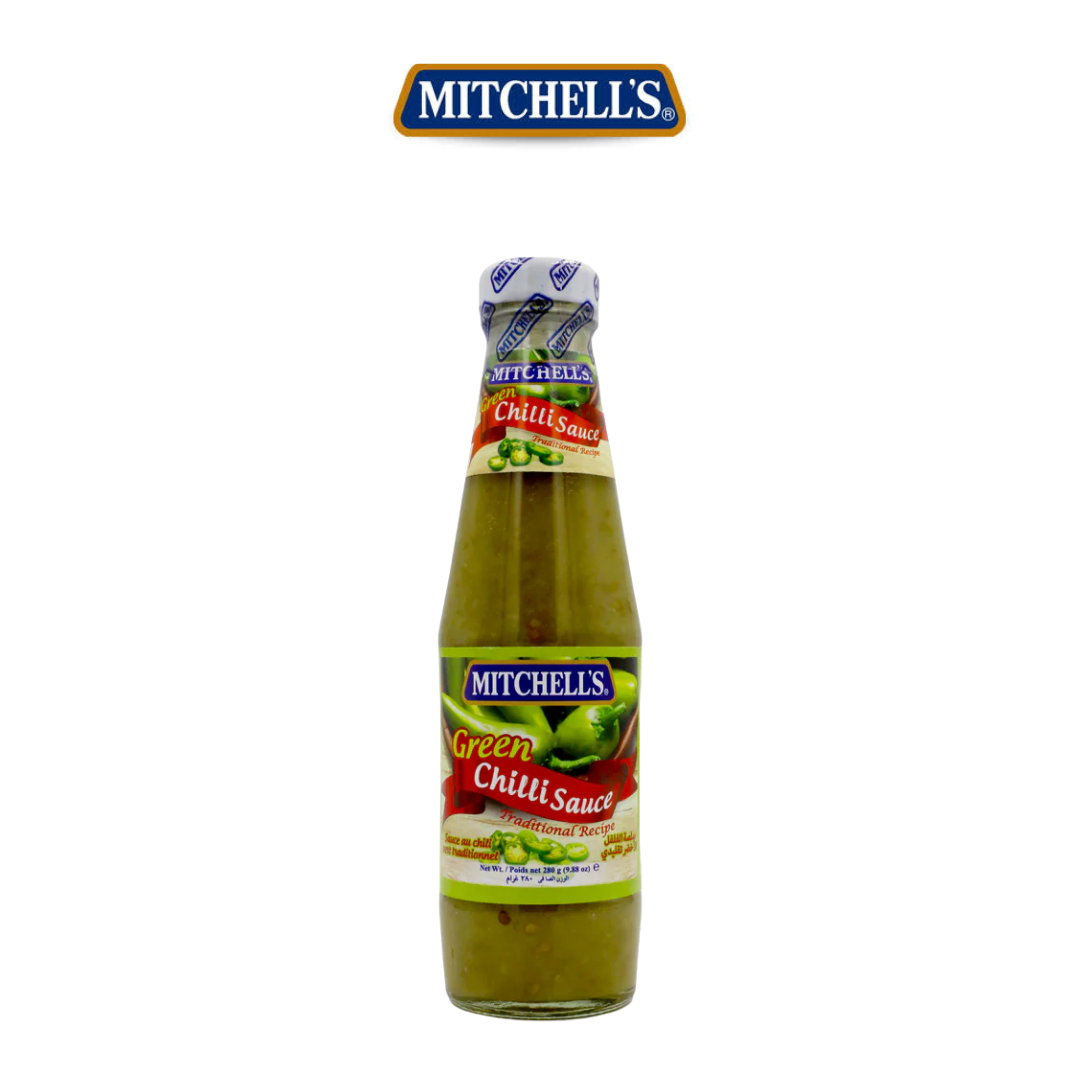 Mitchell's Green chilli Sauce 300g