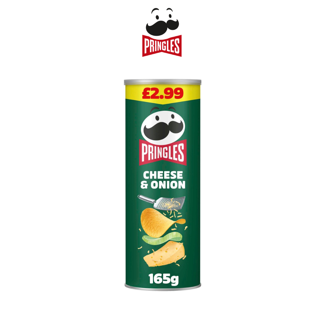 Pringles - Cheese & Onion Flavour - 165g