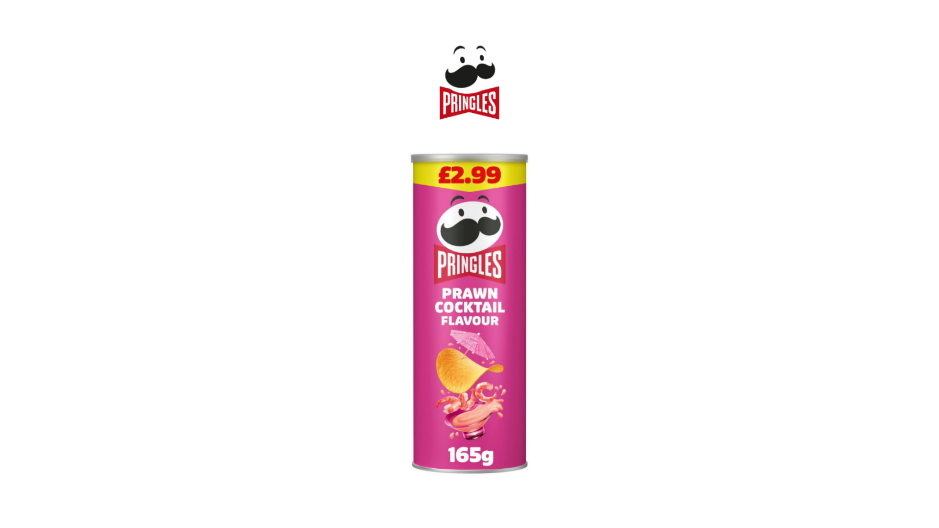 Pringles -  Prawn Cocktail  Flavour - 165g
