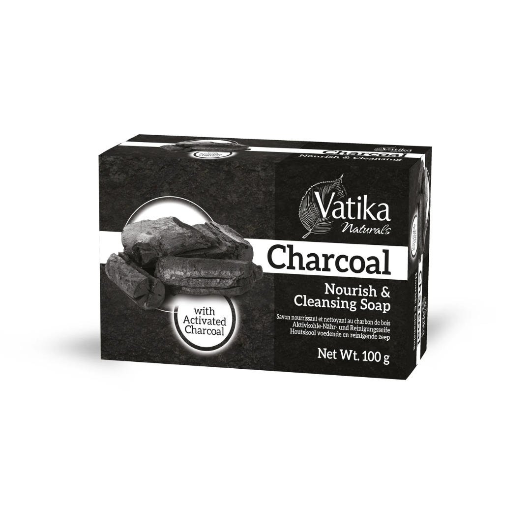 Vatika Natural Charcoal Soap 100g
