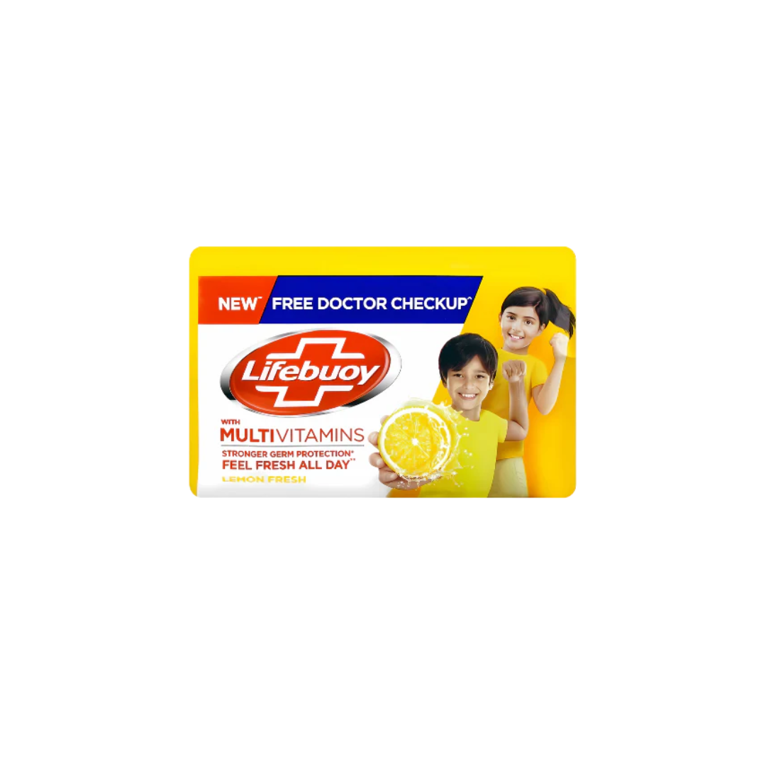 Lifebuoy Lemon Fresh Soap Bar 128g