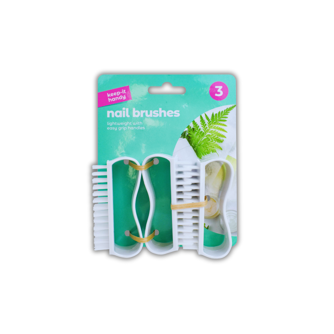 Keep It Handy Nail Brushes 3 Pack