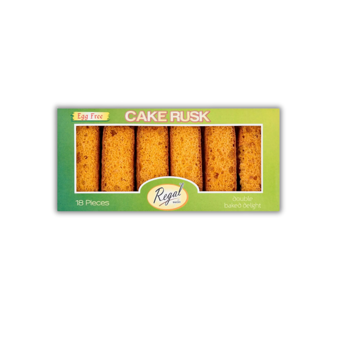 Regal Cake Rusk Egg Free - 18 pack