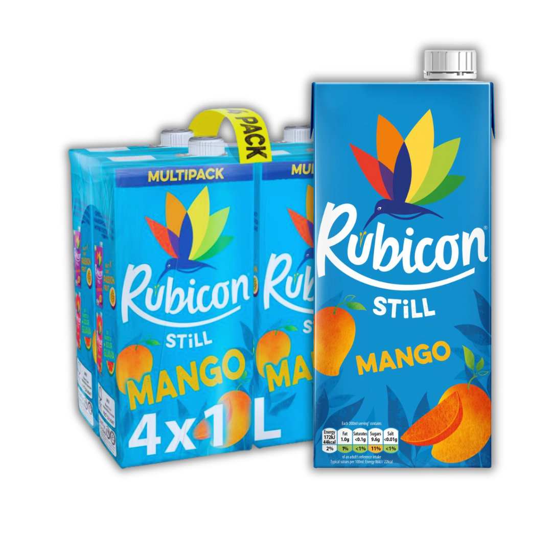 Rubicon Mango Still Juice Drink (1Lltr x 8) - Autumn Offers