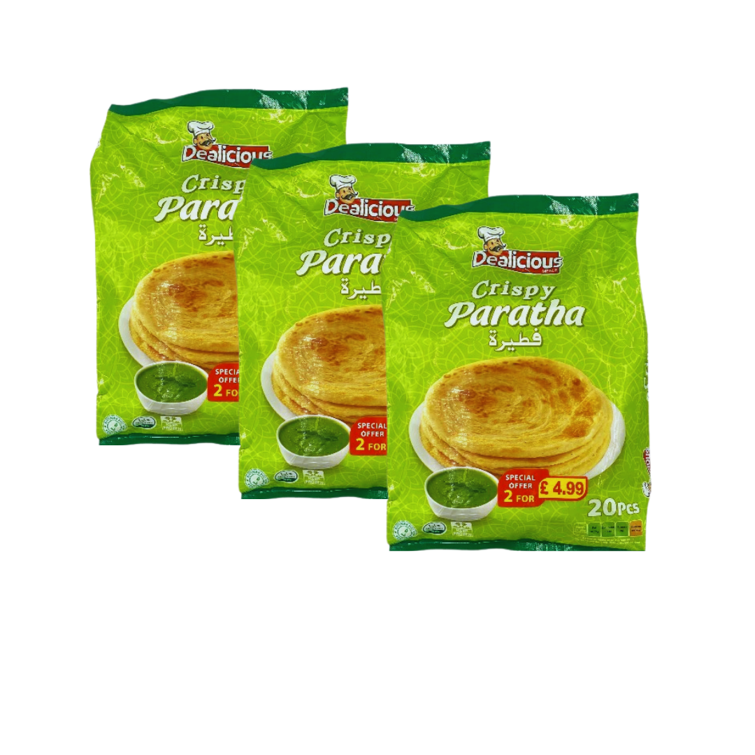 Dealicious Mealz Paratha (3 x 20pcs) - Autumn Offers