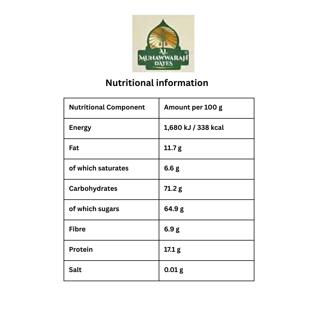 Al Munnawarah Chocolate Coated Dates Bag 110g