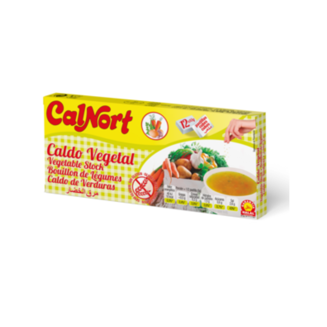 Calnort Vegetable Bouillon Cubes 12 Cubes