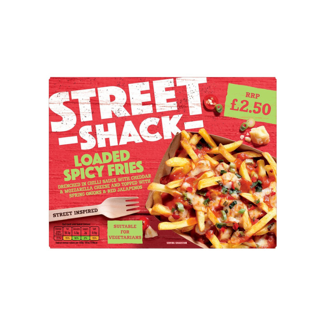 Street Shack Loaded Spicy Fries 250g