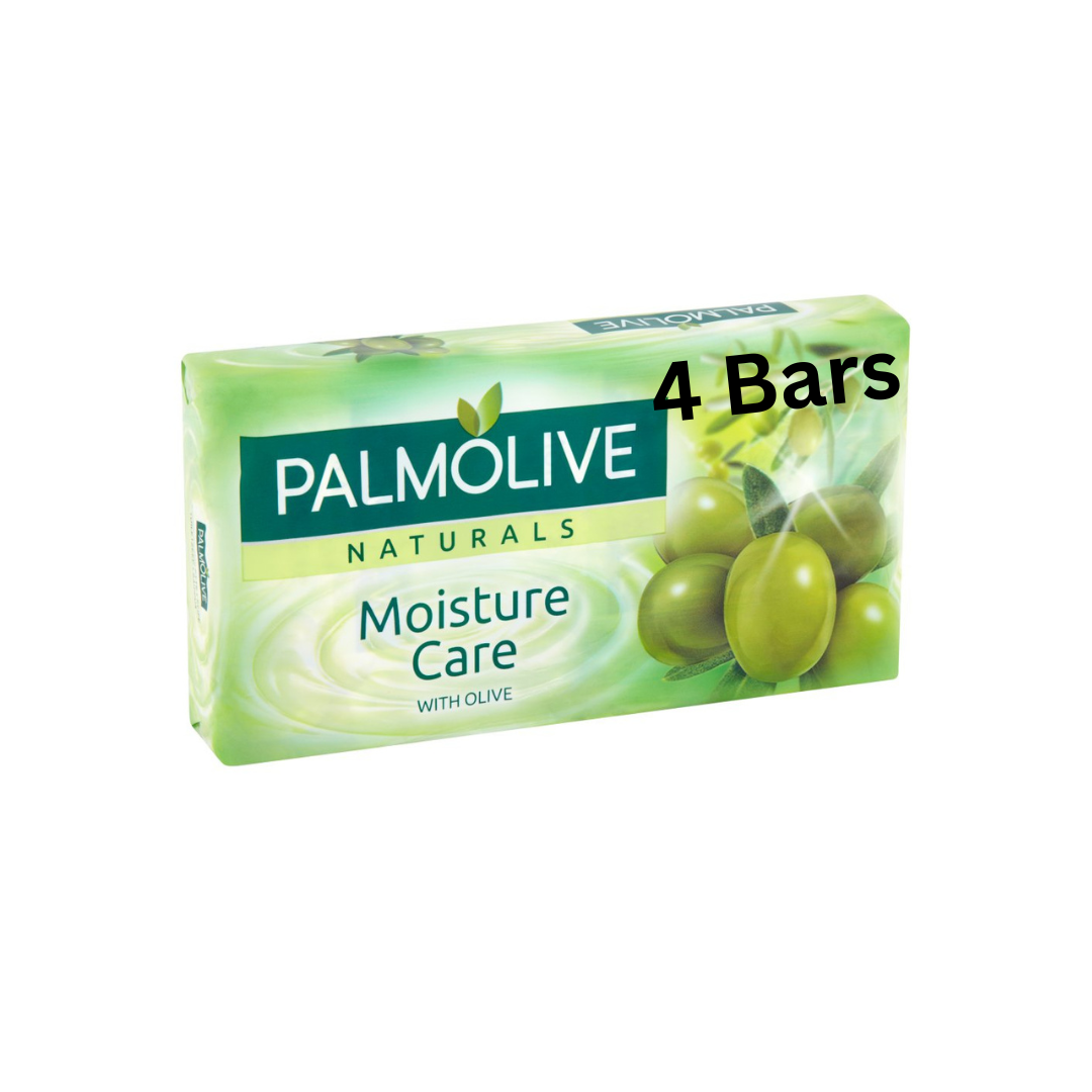 Palmolive Naturals Moisture Care with Olive Bar Soap 4 x 90g