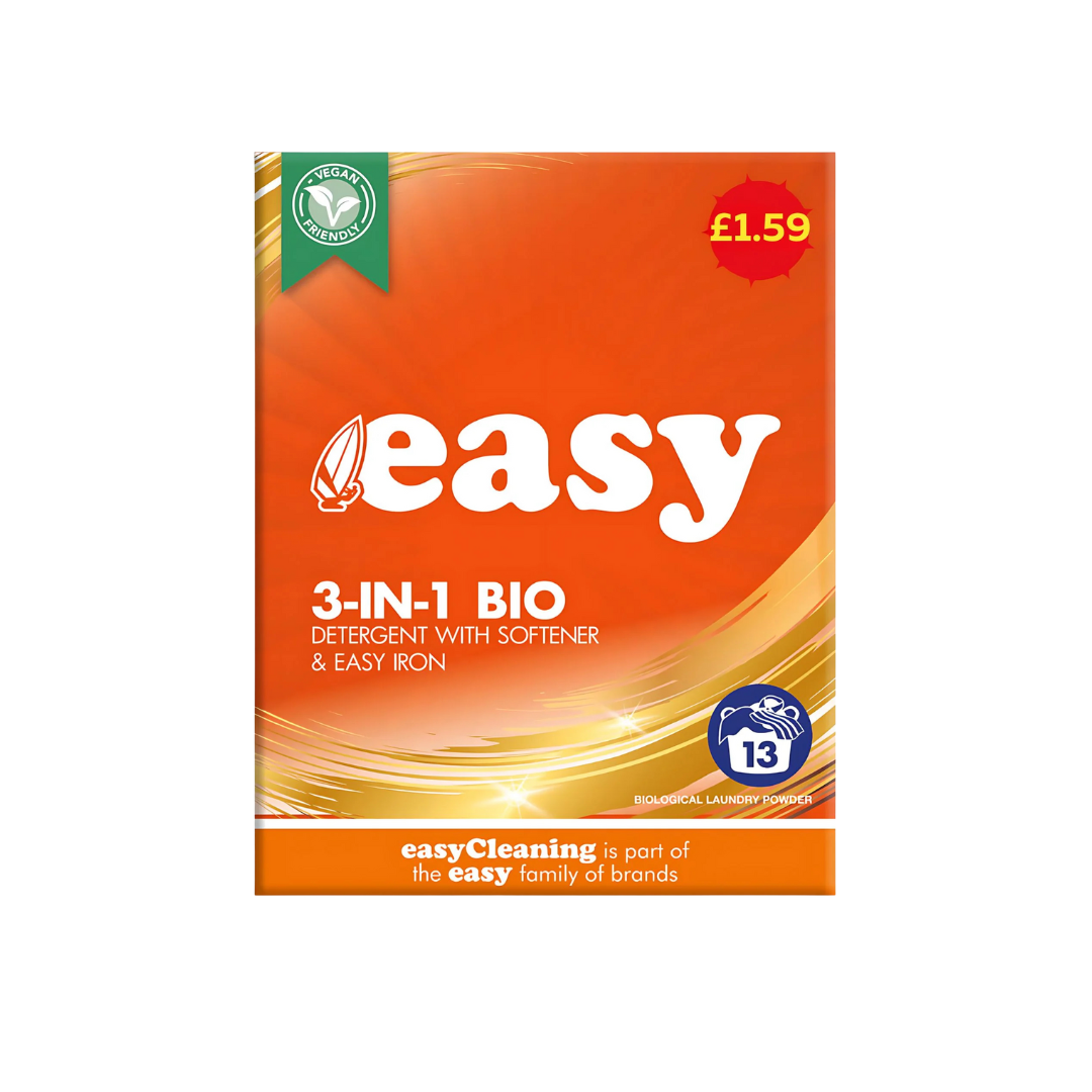 Easy 3-In-1 Bio Detergent 13 Washes 884g