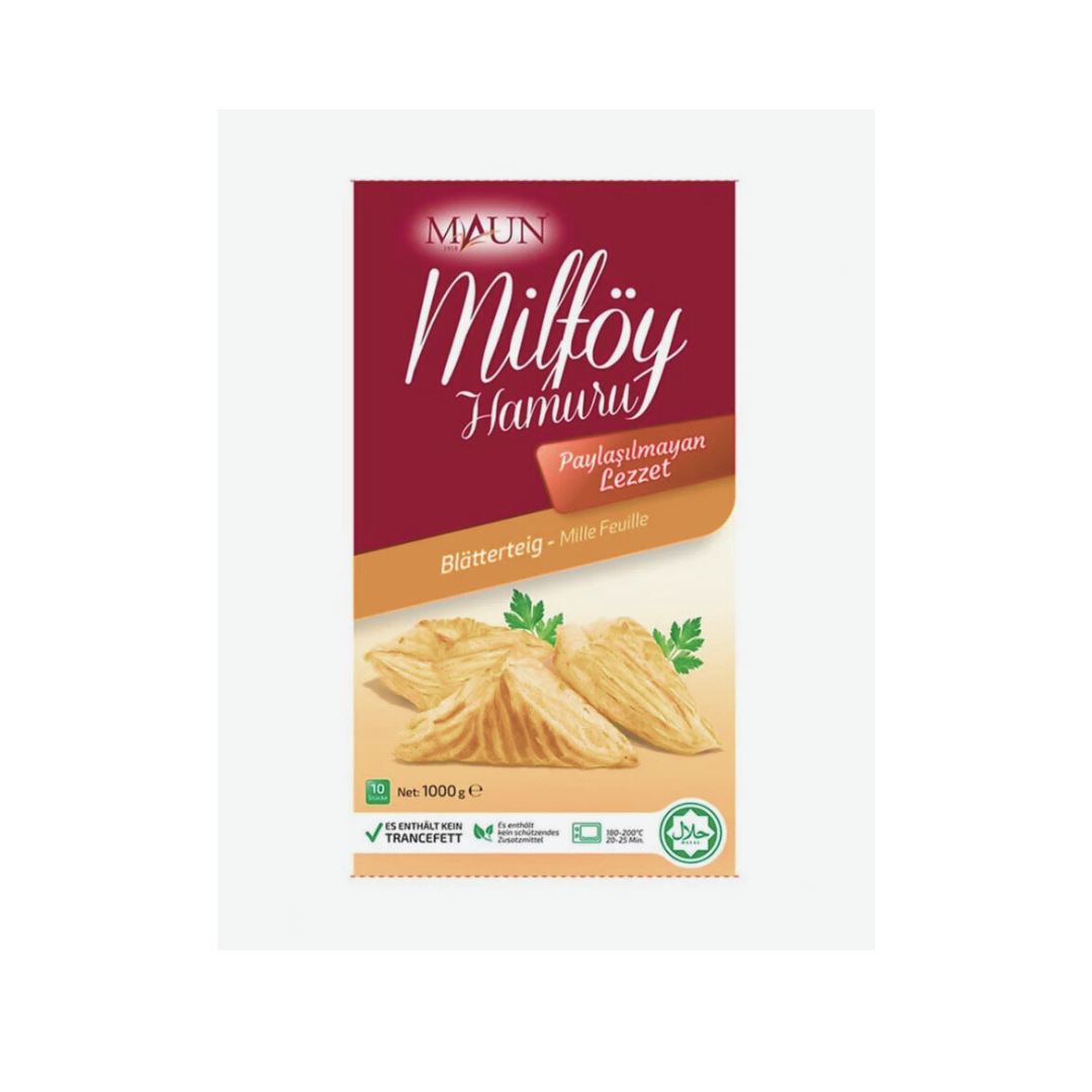 Maun Milfoy Puff Pastry Halal 1 kg