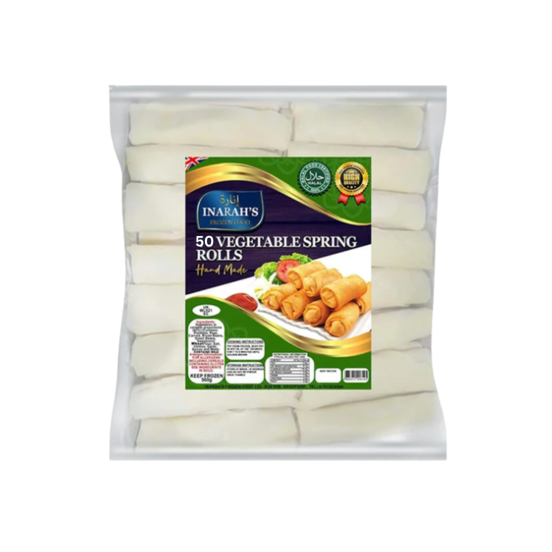 Inarah's 50 Vegetable Rolls