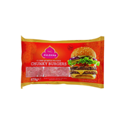Zulekha 6 Lamb Quarter Pounder Chunky Burgers 678g