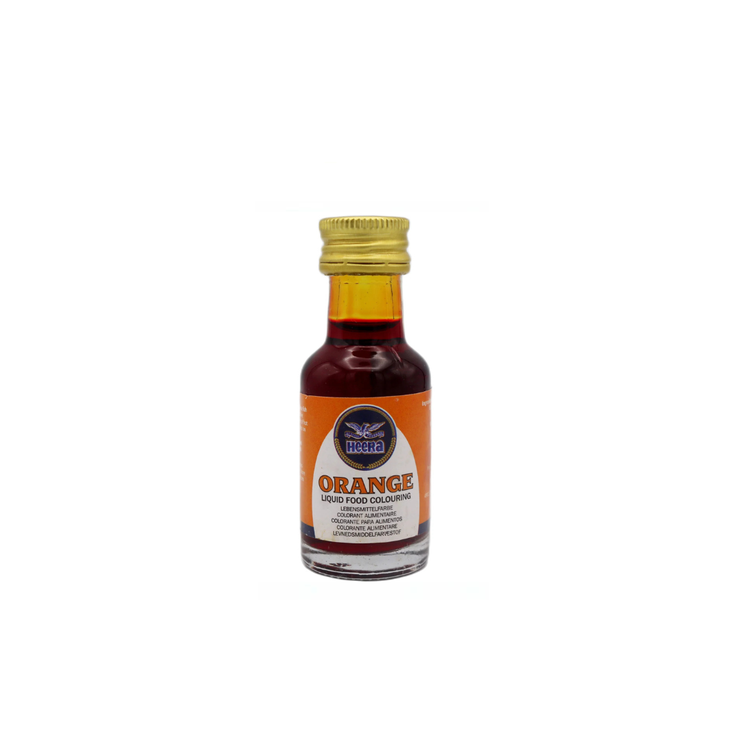 Heera Orange liquid food colouring 28ml