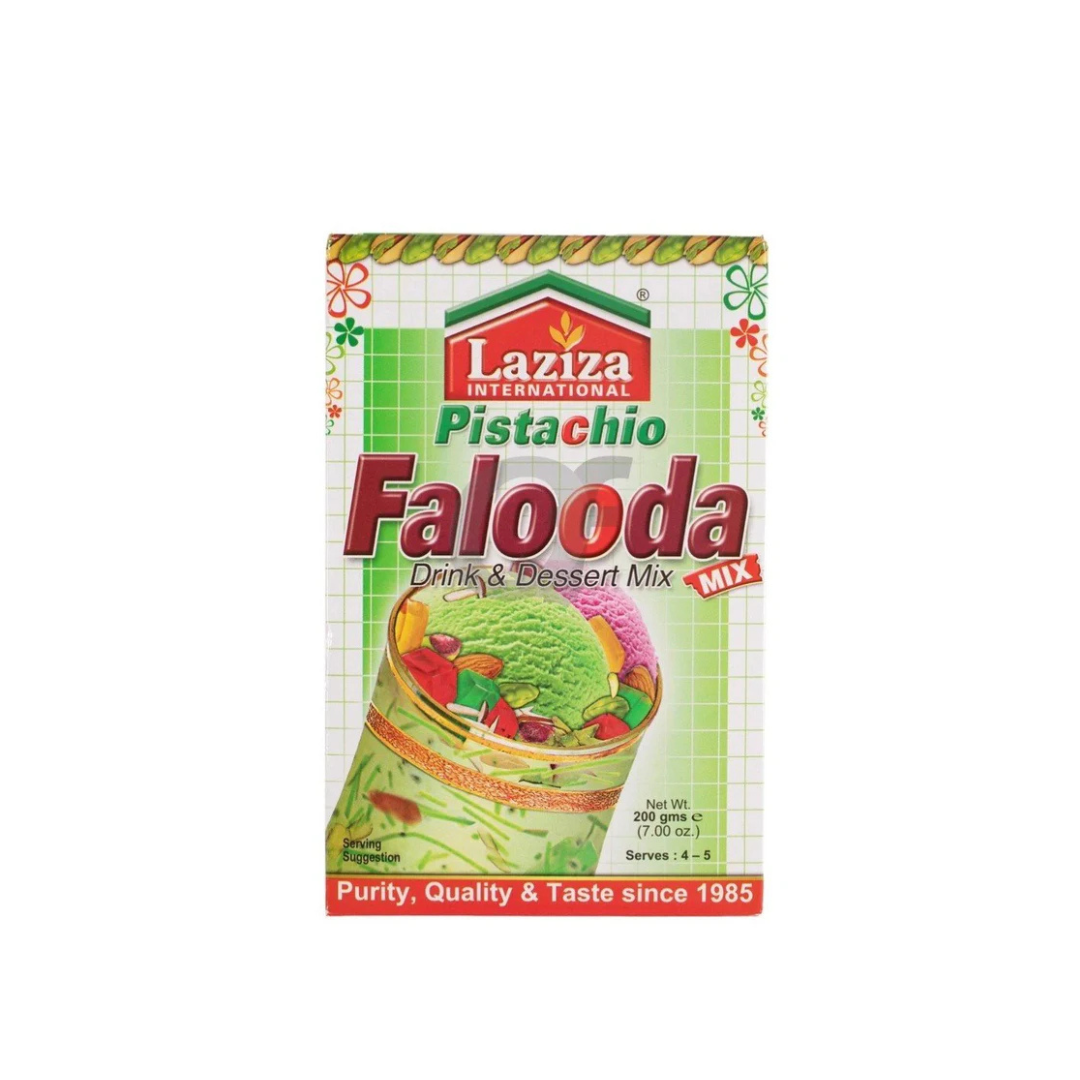 Laziza Pistachio Falooda Drink & Dessert Mix 200g