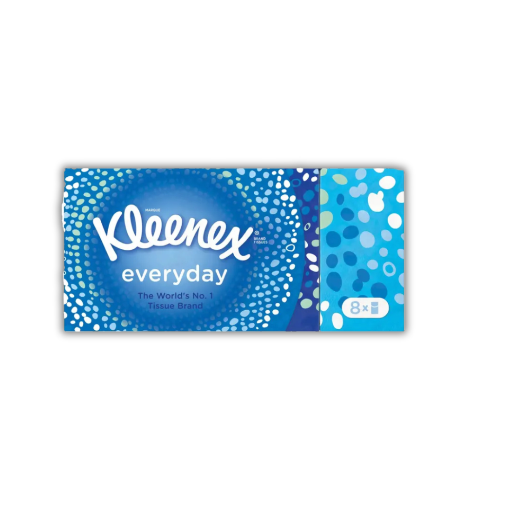 Kleenex Everyday Pocket Tissues 8 Pack
