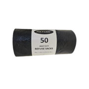 Black Bin Bags 50pack - Autumn Offers