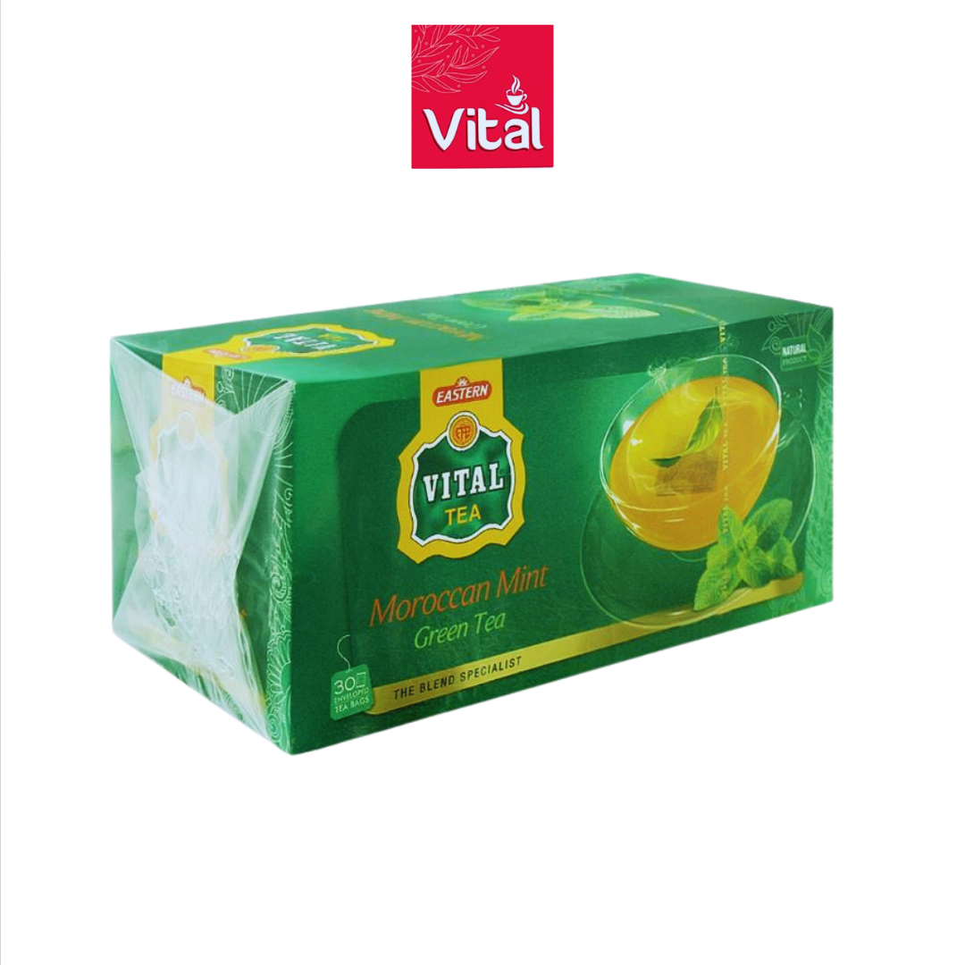Box of Vital Moroccan Mint Green Tea green tea