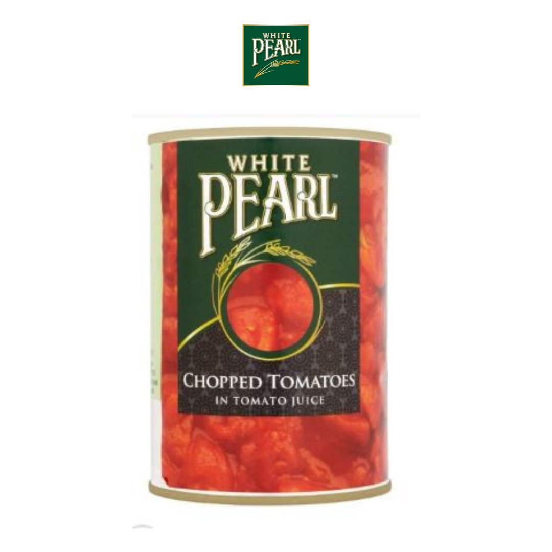 White Pearl Chopped Tomatoes in Tomato Juice