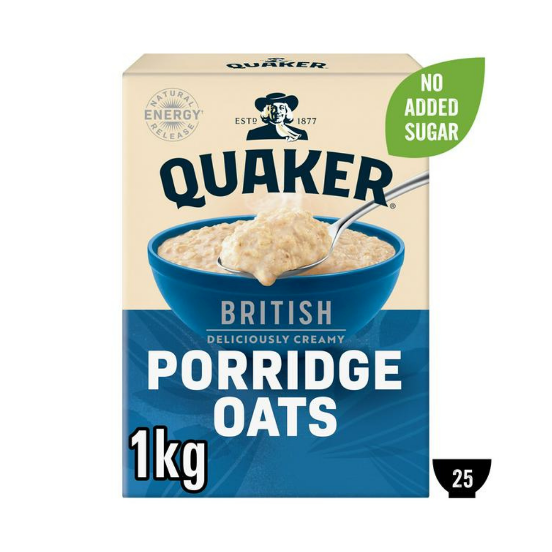Quaker Rolled Porridge Oats 1kg