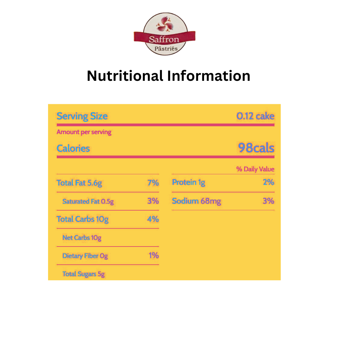 Saffron Delight Madeira Cake Twin Pack