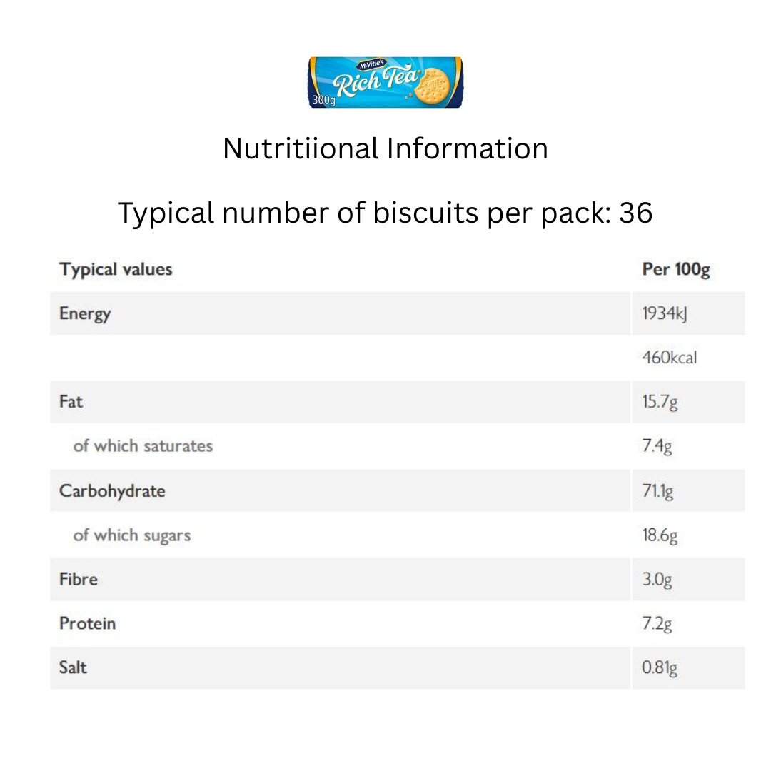 McVitie's Rich Tea Biscuits 300g