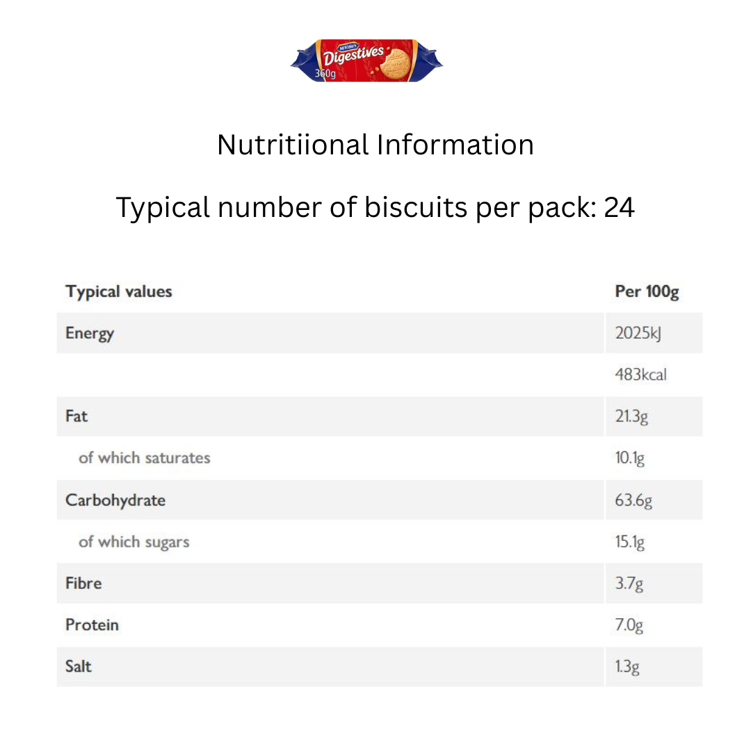 McVitie's Digestives The Original Biscuits 360g