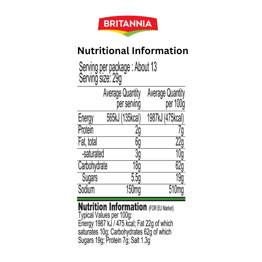 Britannia 5050 Crackers Maska Chaska – 62g