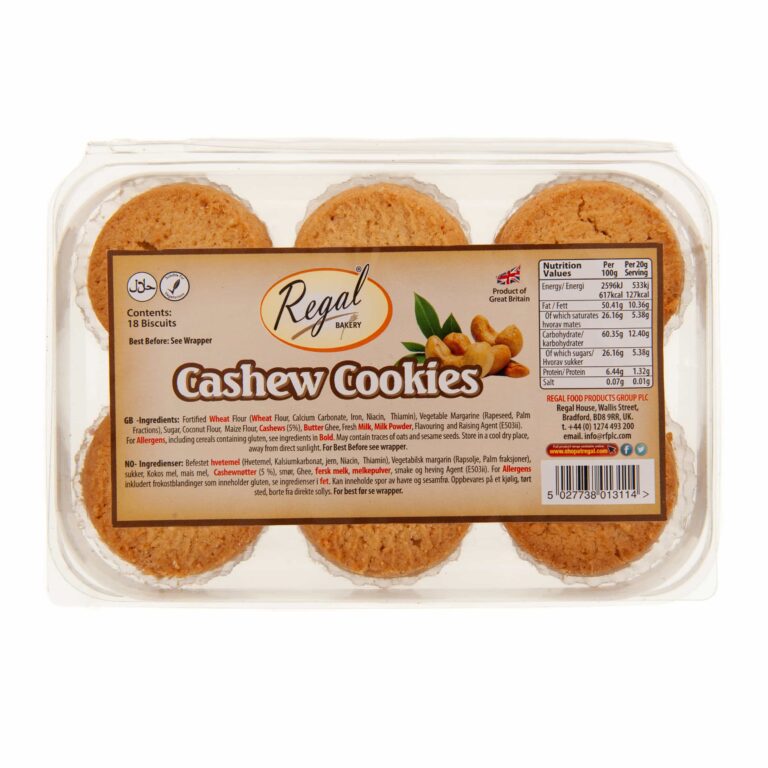 Regal Cashew Cookies 18pcs