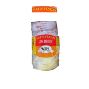 Sals Halal Beef Quarter Pounders (Pack of 20)