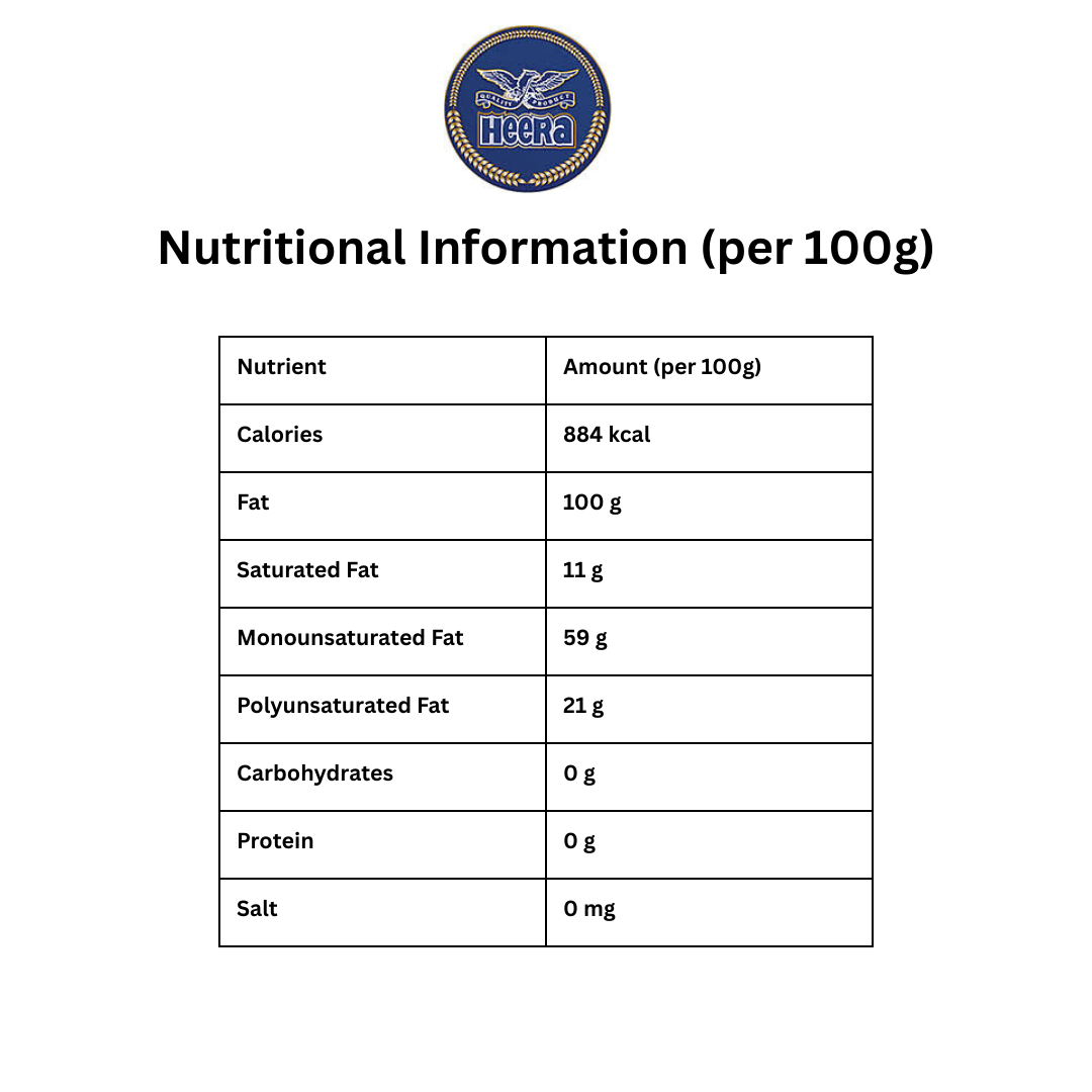 Heera Edible Blended Mustard Oil – 500ml