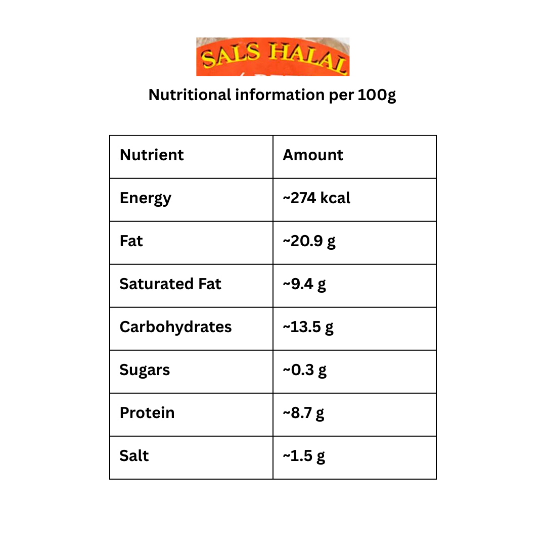 Sals Halal Beef Sausages Family Pack