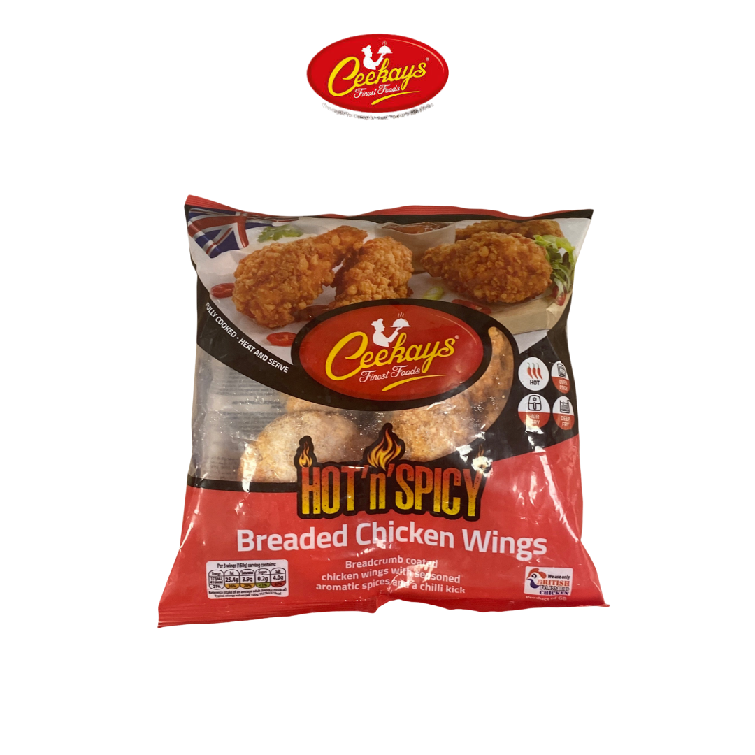 Ceekays Hot n Spicy Breaded Chicken Wings