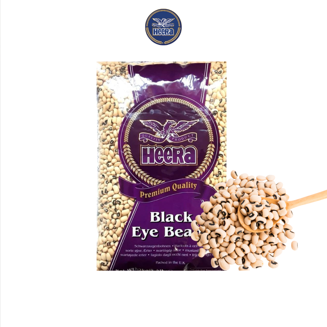 Heera Black Eyed Beans - 500g & 2kg Options | Lobia | Chawli