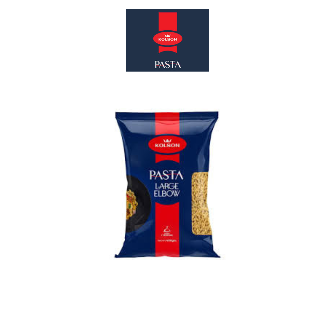 Kolson Pasta Variety Pack - 400g | Ridged Pasta, Large Shell, Penne, Large Elbow