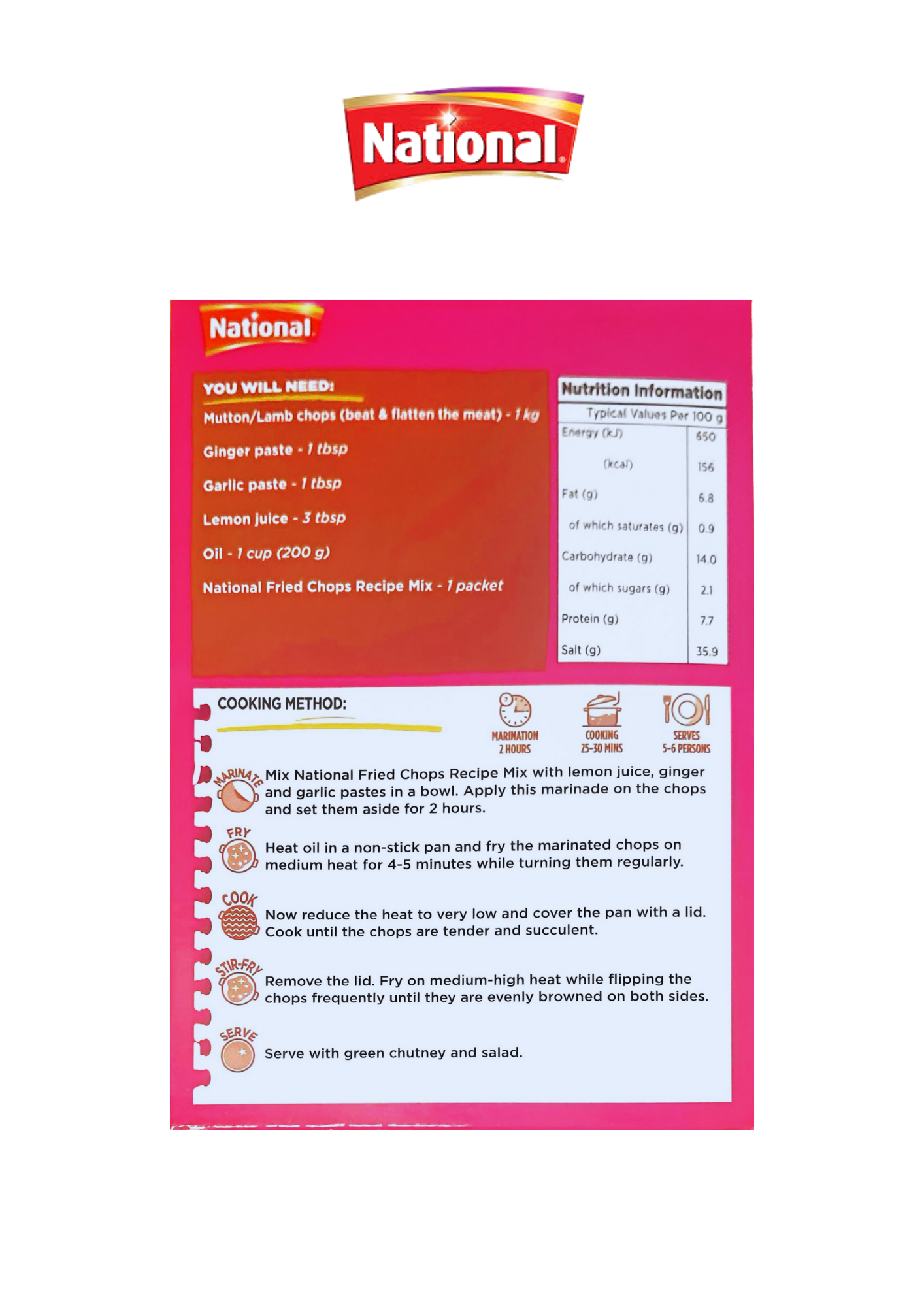 National Fried Chops