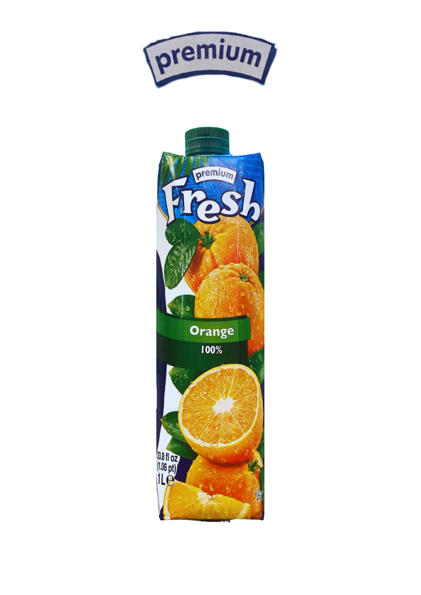 Premium Fresh 100% Orange Juice – 1 L