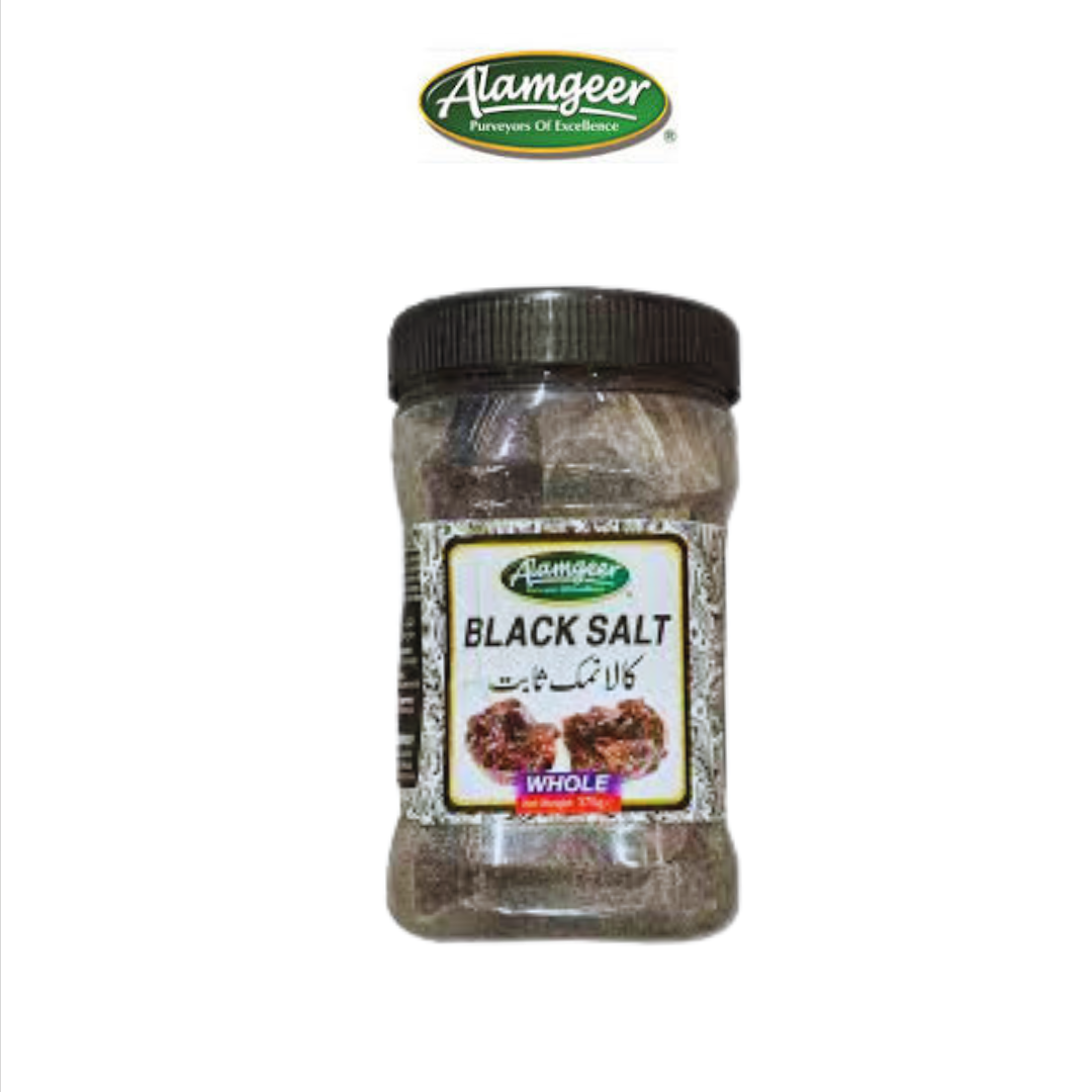 Alamgeer Whole Black Salt 375g